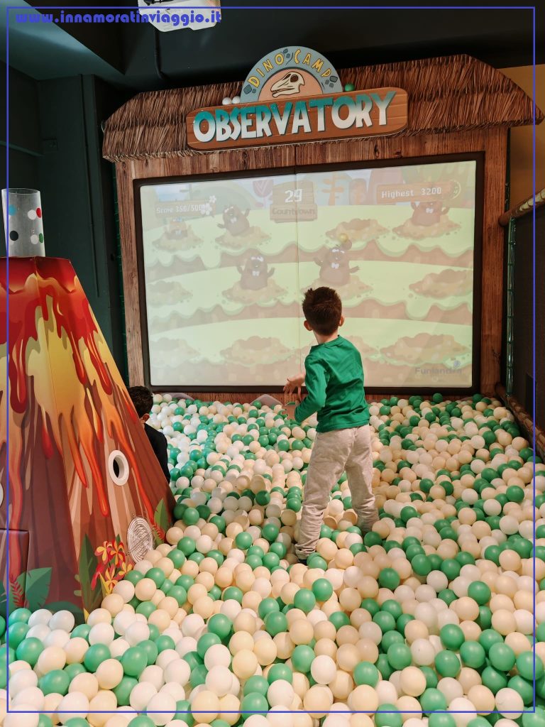 Parco giochi al coperto in Veneto - la vasca con palline