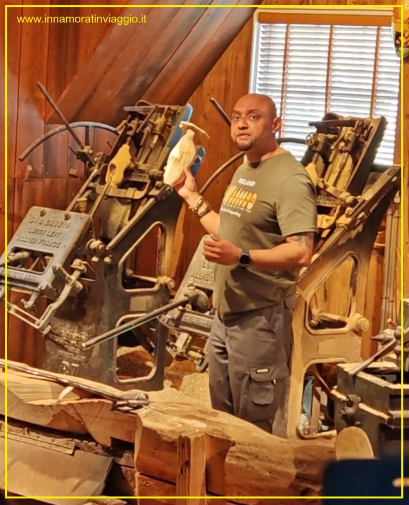 La fabbrica degli zoccoli a Zaanze Schans