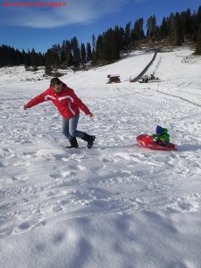 Innamorati in viaggio, montagna inverno bambini veneto, 7