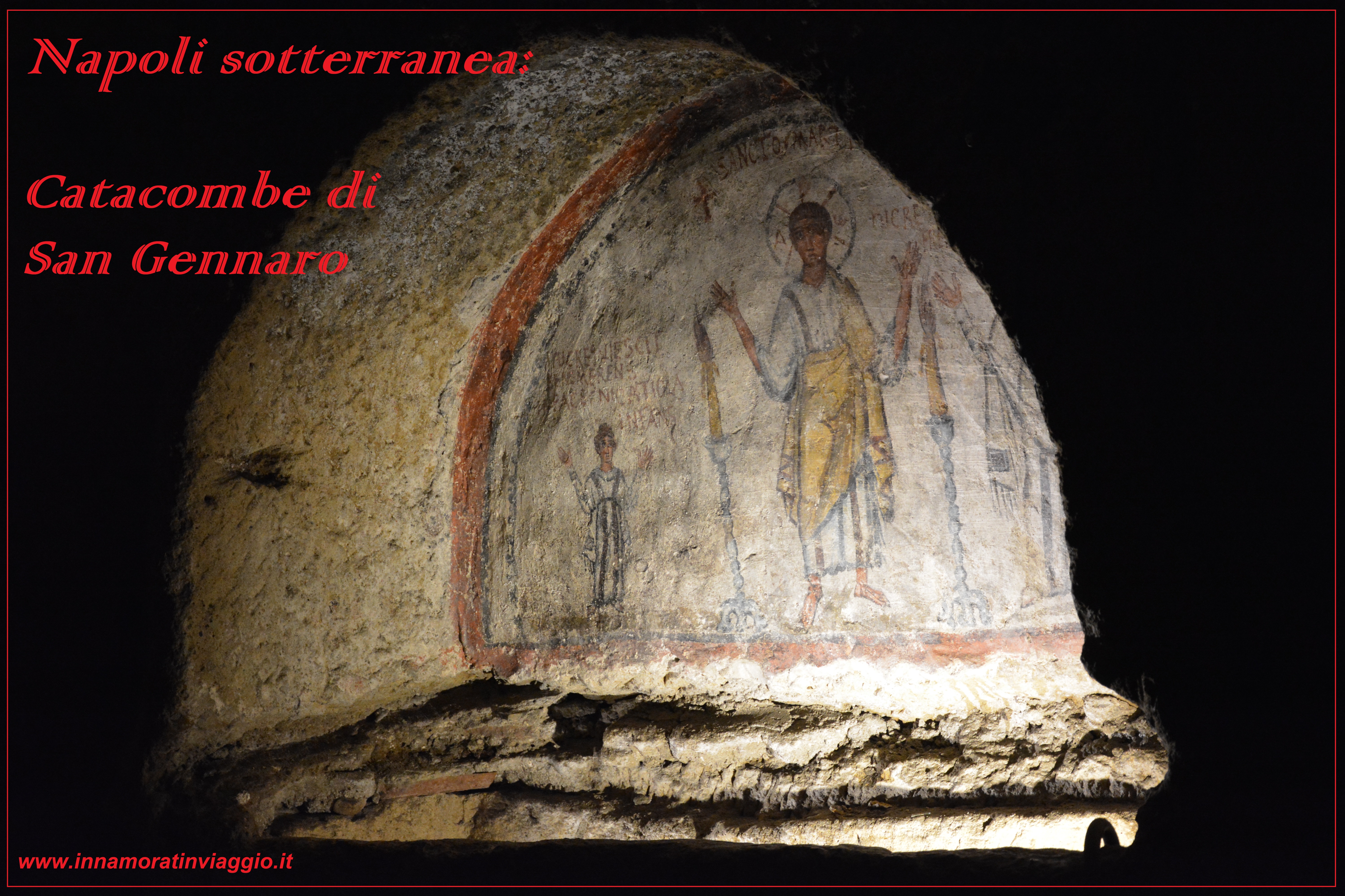 Napoli, Innamorati in Viaggio, Catacombe di San Gennaro , copertina