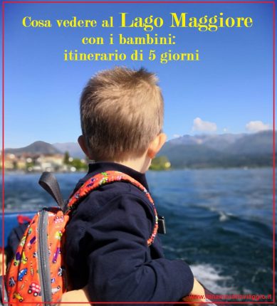 Copertina, Innamorati in Viaggio, Lago Maggiore con i bambini