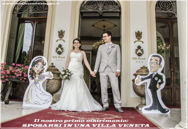 Copertina, matrimonio in villa veneta, Innamorati in viaggio