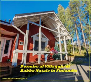 Dormire al Villaggio di Babbo Natale in Finlandia