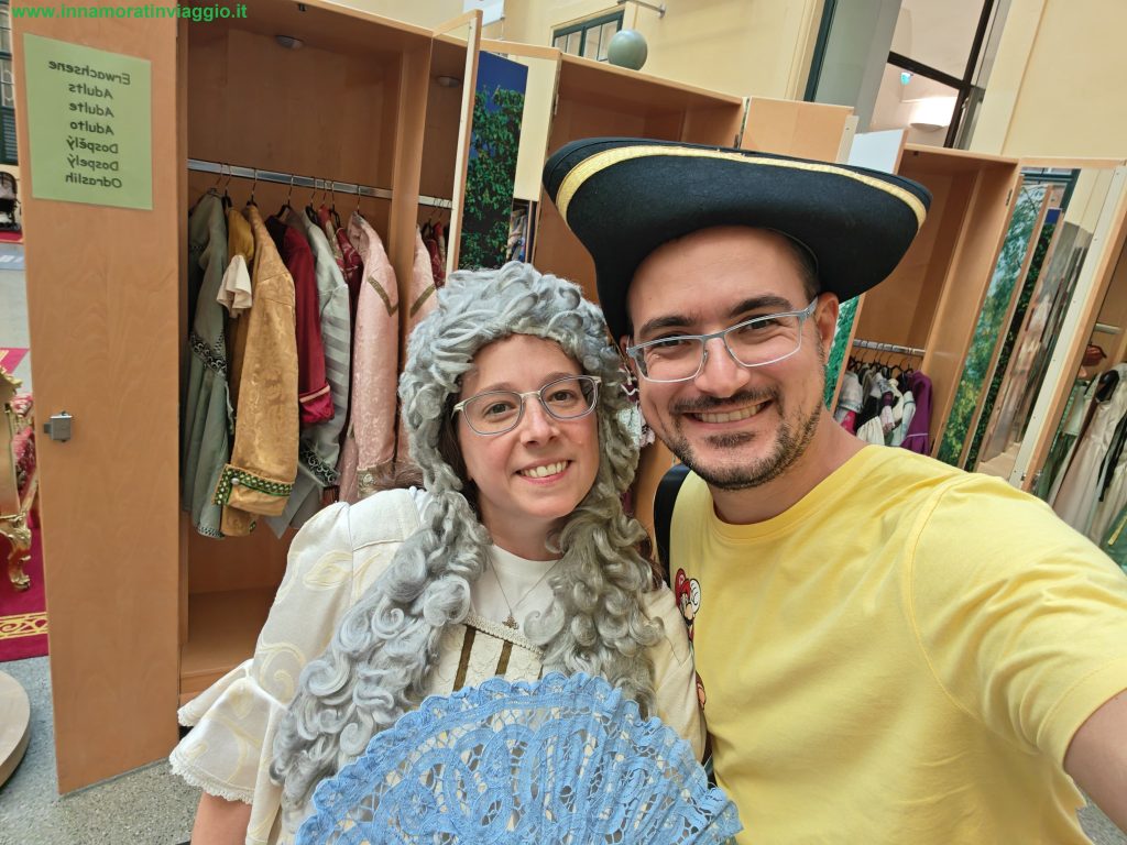 Vestiti da nobili dentro il Children's Museum