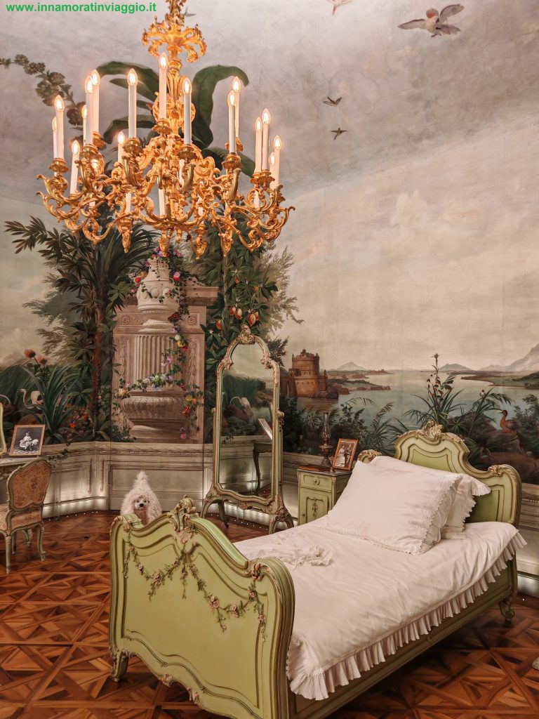 Una delle sale affrescate del museo da non perdere a Vienna con i bambini